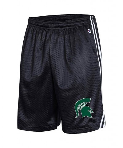 Men's Black Michigan State Spartans Team Lacrosse Shorts $24.00 Shorts