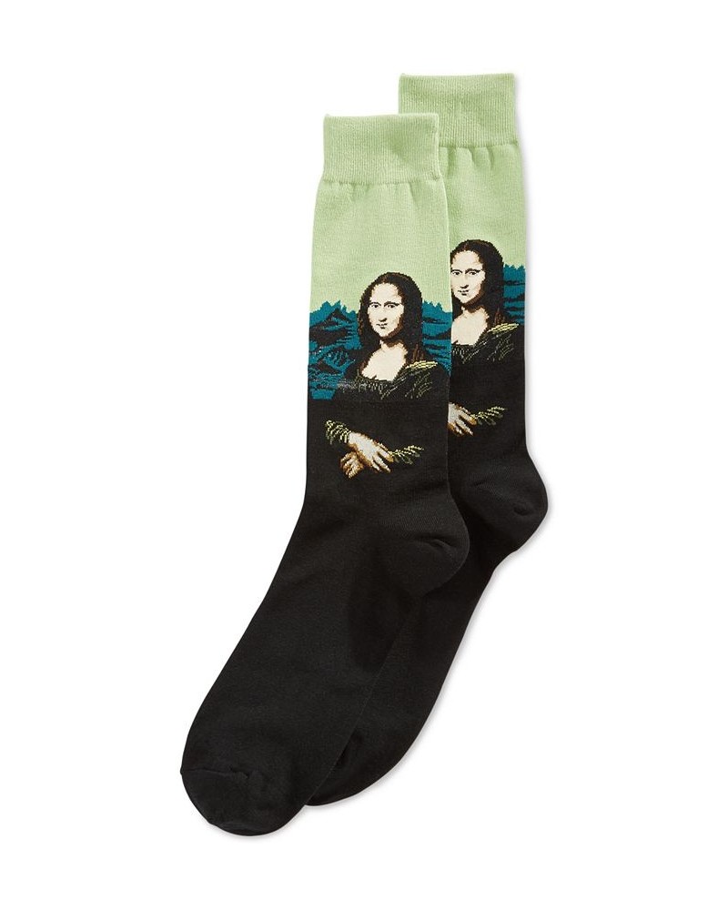 Men's Socks, Mona Lisa Crew $13.68 Socks