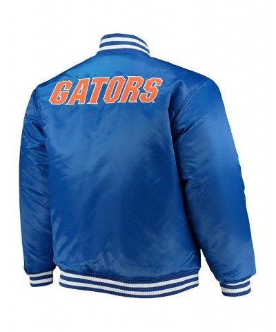 Men's Royal, Orange Florida Gators Big and Tall Reversible Satin Full-Zip Jacket $46.20 Jackets