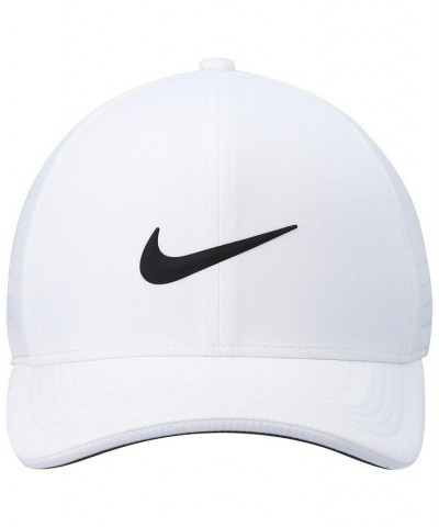 Men's White Aerobill Classic99 Performance Fitted Hat $20.09 Hats