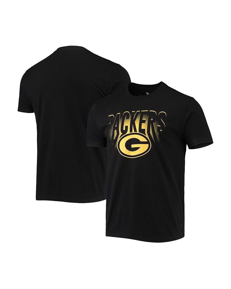 Men's Black Green Bay Packers Spotlight T-shirt $20.87 T-Shirts