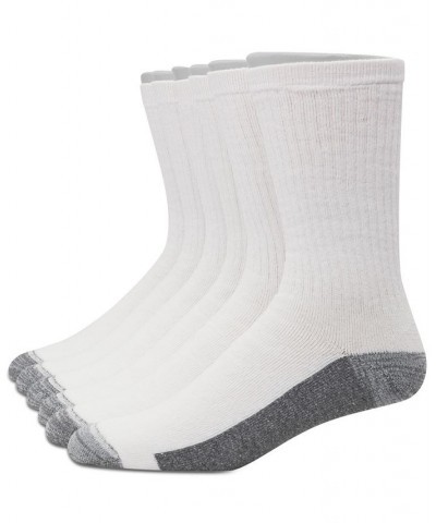 Men's 6-Pk. Ultimate Xtemp Ultra Cushion Crew Socks White $11.54 Socks