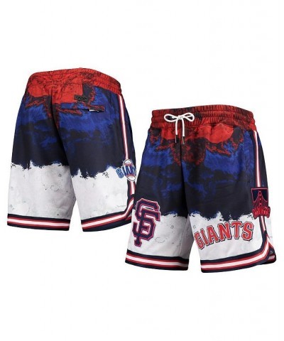 Men's San Francisco Giants Red White and Blue Shorts $43.20 Shorts