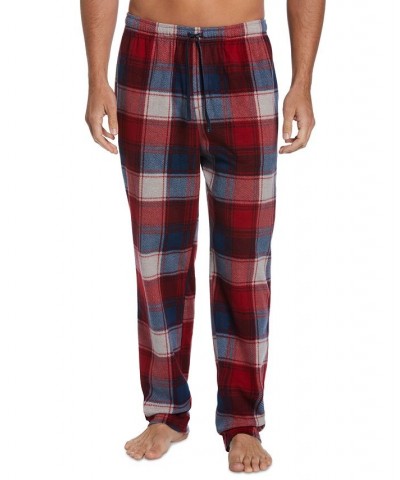 Men's Heather Plaid Pajama Pants Red $9.49 Pajama