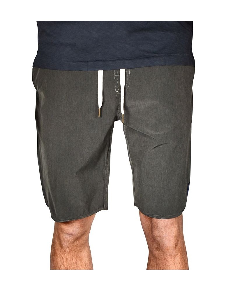 Men's Regular Fit Micrograph Windjammer Shorts Green $32.25 Shorts