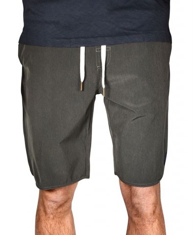 Men's Regular Fit Micrograph Windjammer Shorts Green $32.25 Shorts