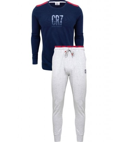 Men's Loungewear T-Shirt & Pants Set Multi $41.80 Pajama