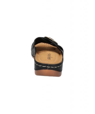 Women's Bloomer Slide Sandals Black $26.00 Shoes