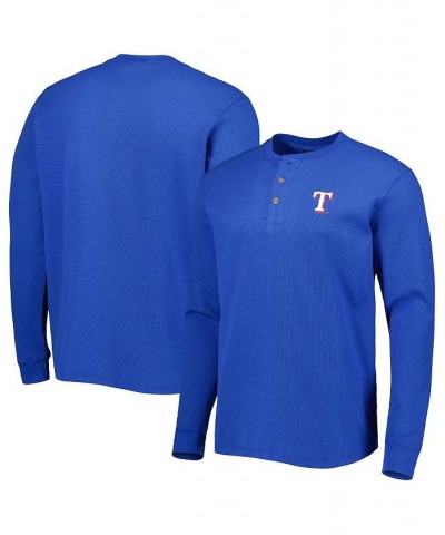 Men's Texas Rangers Royal Maverick Long Sleeve T-shirt $30.55 T-Shirts