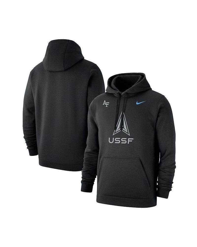 Men's Black Air Force Falcons Space Force Rivalry Fleece Pullover Hoodie $38.99 Sweatshirt