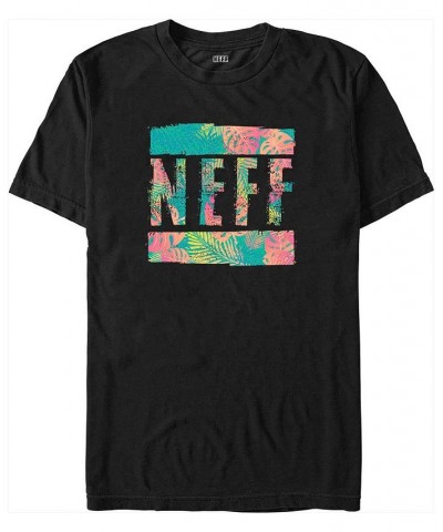 Men's NEFF Troptiludrop Short Sleeve T-shirt Black $19.24 T-Shirts