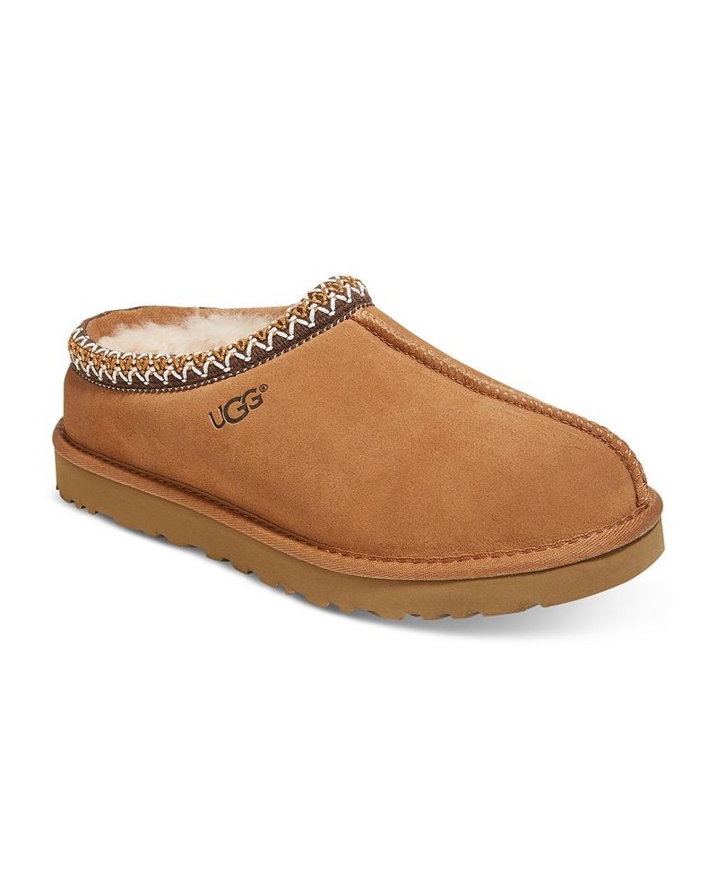 Men's Tasman Clog Slippers Brown $51.60 Shoes