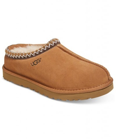 Men's Tasman Clog Slippers Brown $51.60 Shoes