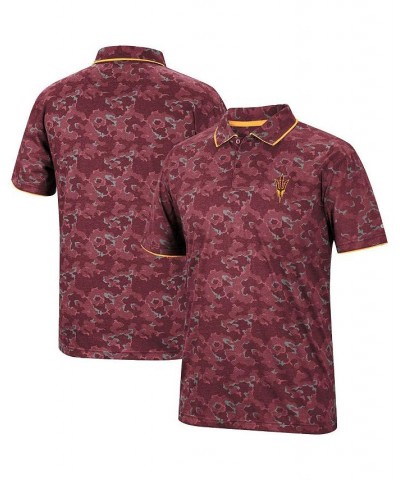 Men's Maroon Arizona State Sun Devils Speedman Polo Shirt $18.49 Polo Shirts