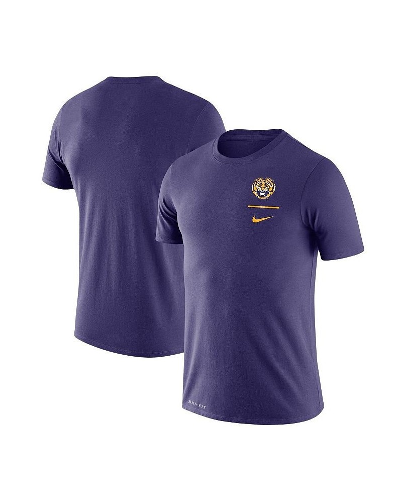 Men's Purple LSU Tigers Logo Stack Legend Performance T-shirt $25.00 T-Shirts