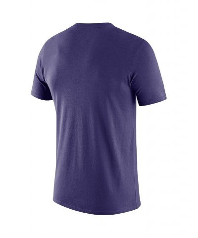 Men's Purple LSU Tigers Logo Stack Legend Performance T-shirt $25.00 T-Shirts