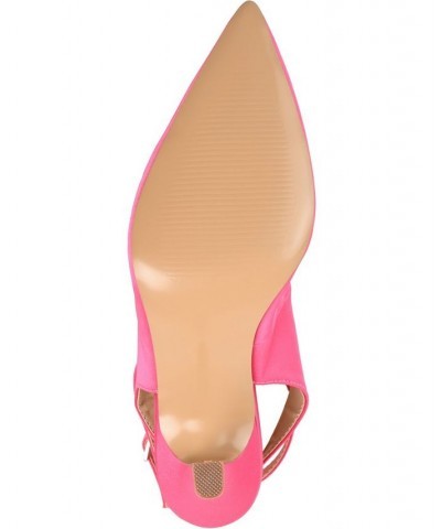 Women's Marcella Satin Heels Gold $39.90 Shoes