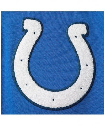 Men's Royal Indianapolis Colts 4-Hit Full-Zip Hoodie $55.90 Sweatshirt