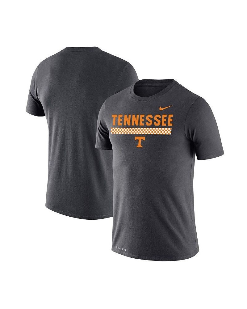 Men's Charcoal Tennessee Volunteers Team DNA Legend Performance T-shirt $25.00 T-Shirts