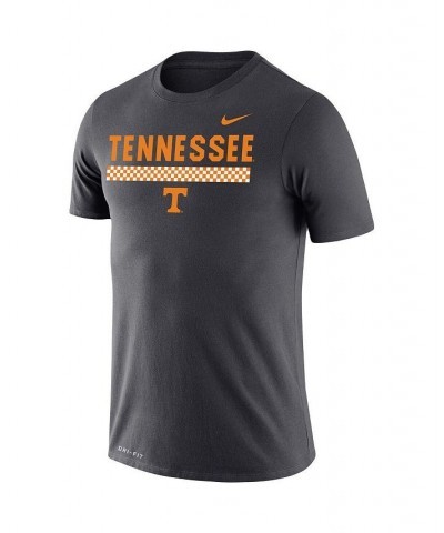 Men's Charcoal Tennessee Volunteers Team DNA Legend Performance T-shirt $25.00 T-Shirts