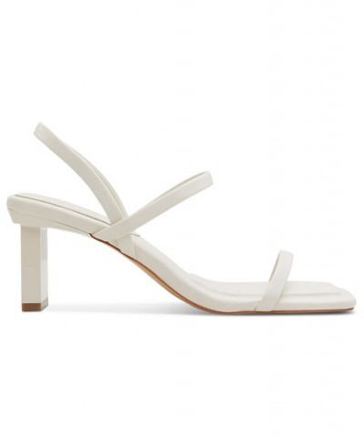 Lokurr Strappy Dress Sandals White $45.60 Shoes