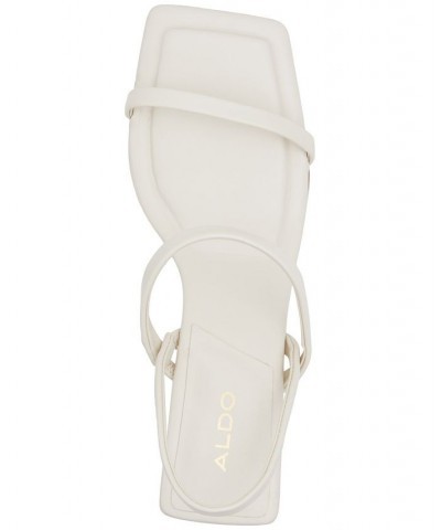 Lokurr Strappy Dress Sandals White $45.60 Shoes