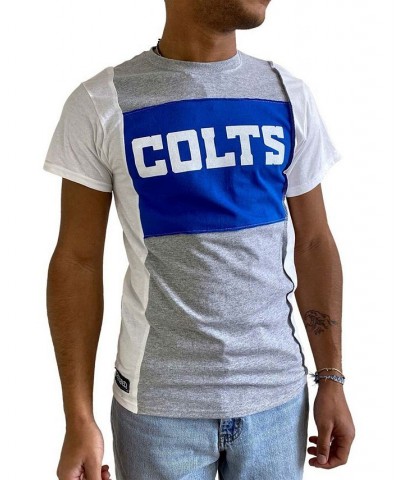 Men's Heathered Gray Indianapolis Colts Split T-shirt $21.50 T-Shirts