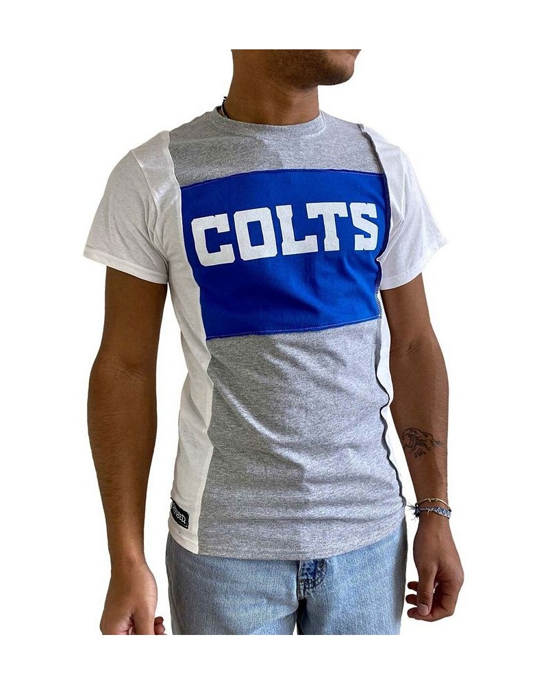 Men's Heathered Gray Indianapolis Colts Split T-shirt $21.50 T-Shirts