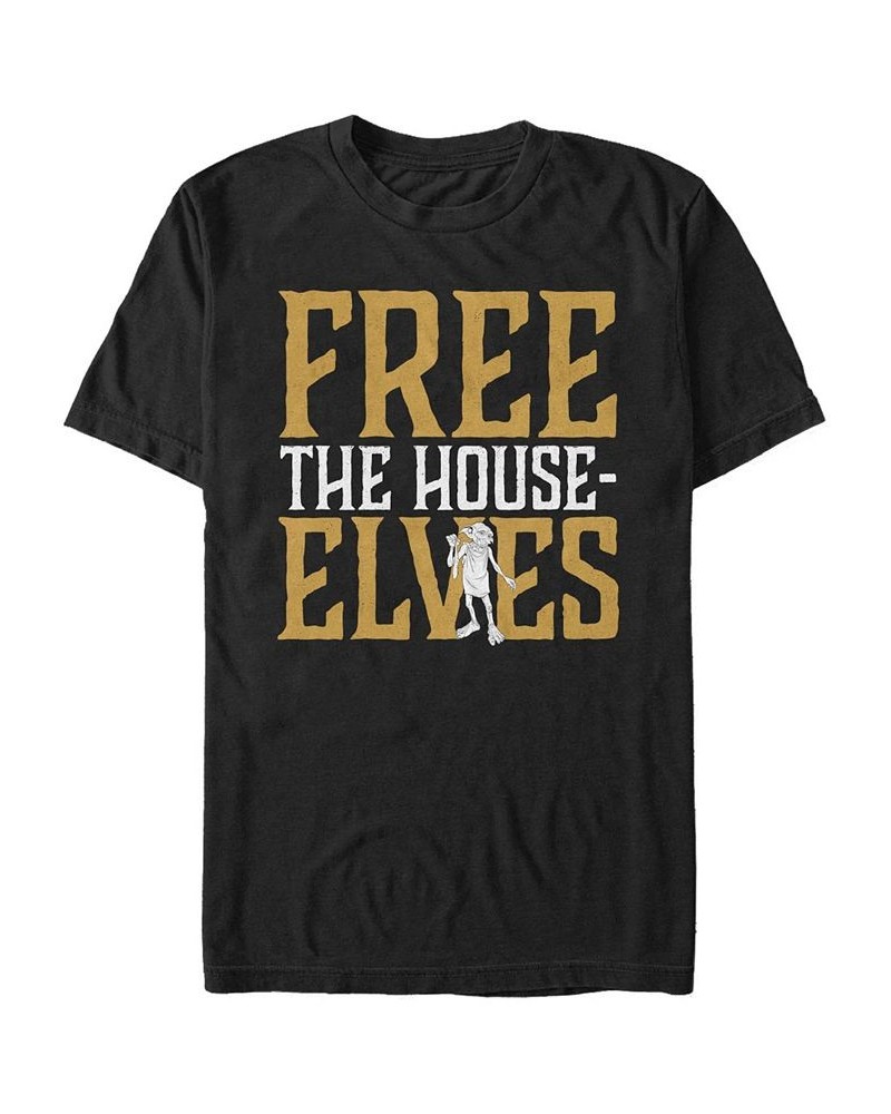 Harry Potter Men's Dobby Free The House-Elves Short Sleeve T-Shirt $14.00 T-Shirts