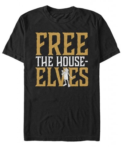 Harry Potter Men's Dobby Free The House-Elves Short Sleeve T-Shirt $14.00 T-Shirts