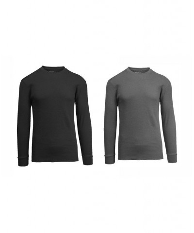 Men's Waffle Knit Thermal Shirt, Pack of 2 Multi $17.16 T-Shirts