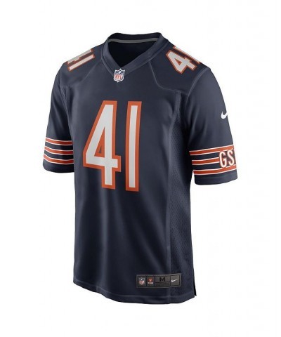 Men's Brian Piccolo Navy Chicago Bears Game Retired Player Jersey $39.59 Jersey