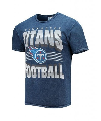 Men's '47 Navy Tennessee Titans Rocker Vintage-Inspired Tubular T-shirt $18.00 T-Shirts