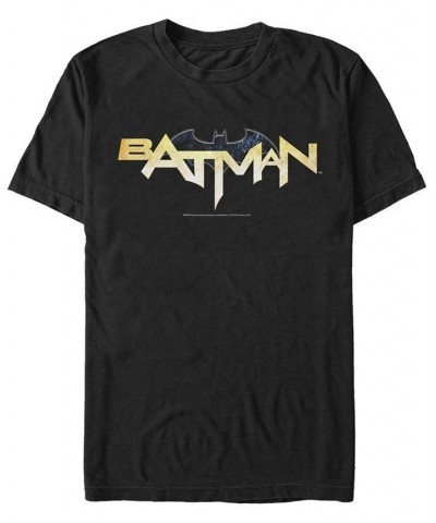 DC Men's Batman Text Logo Short Sleeve T-Shirt $15.05 T-Shirts