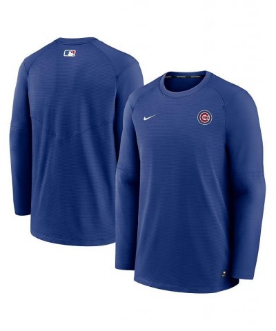 Men's Royal Chicago Cubs Authentic Collection Logo Performance Long Sleeve T-shirt $46.79 T-Shirts