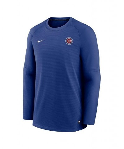 Men's Royal Chicago Cubs Authentic Collection Logo Performance Long Sleeve T-shirt $46.79 T-Shirts