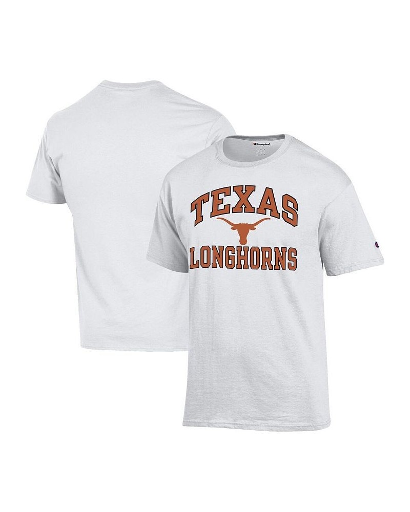 Men's White Texas Longhorns High Motor T-shirt $17.48 T-Shirts