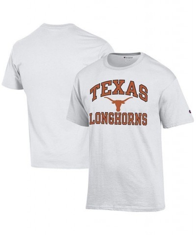 Men's White Texas Longhorns High Motor T-shirt $17.48 T-Shirts