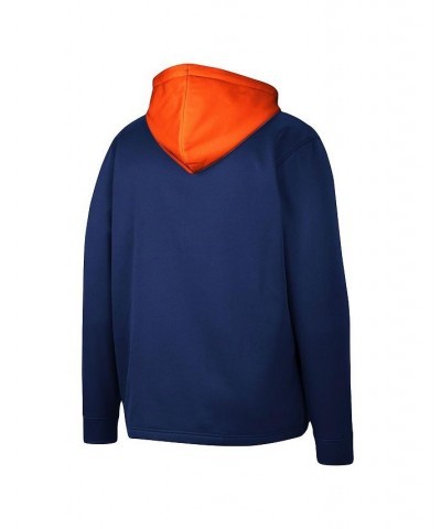 Men's Navy Syracuse Orange Luge 3.0 Quarter-Zip Hoodie $44.19 Sweatshirt