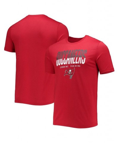 Men's Red Tampa Bay Buccaneers Combine Authentic Big Stage T-shirt $19.19 T-Shirts