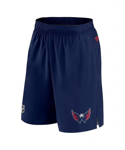 Men's Branded Navy Washington Capitals Authentic Pro Rink Shorts $30.55 Shorts