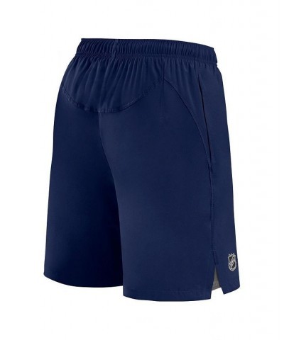 Men's Branded Navy Washington Capitals Authentic Pro Rink Shorts $30.55 Shorts