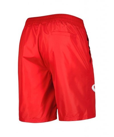 Men's Red Houston Rockets Sea Wind Swim Trunks $20.40 Swimsuits