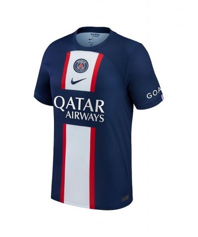 Men's Kylian Mbappe Blue Paris Saint-Germain 2022/23 Home Replica Player Jersey $43.87 Jersey