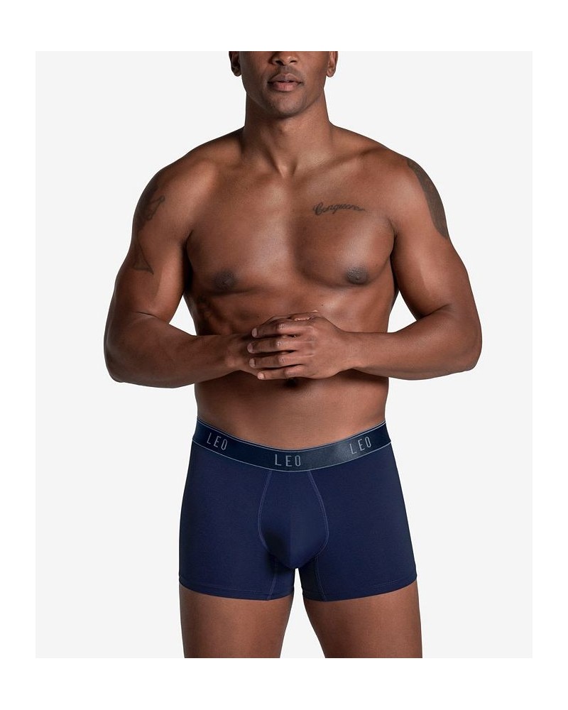 Men's Microbicidal Soft Trunk Blue $15.20 Underwear