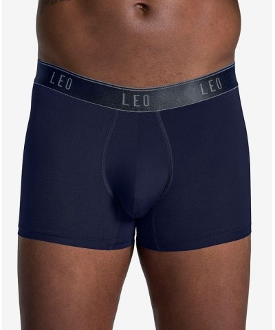 Men's Microbicidal Soft Trunk Blue $15.20 Underwear