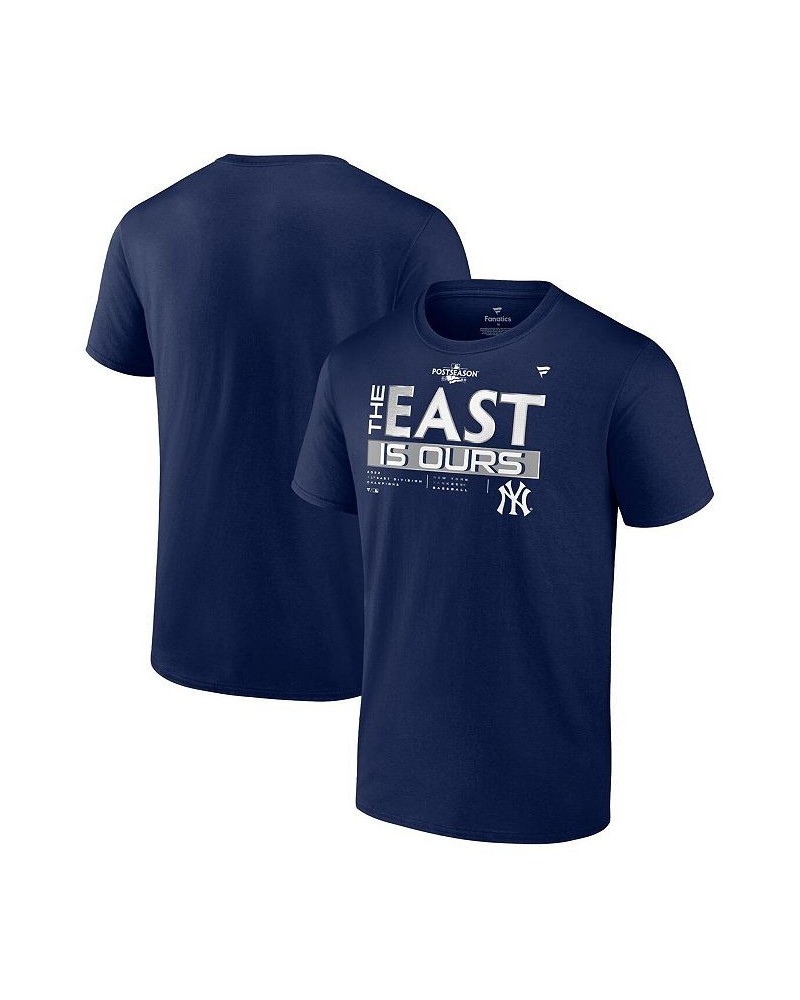 Men's Branded Navy New York Yankees 2022 AL East Division Champions Locker Room Big and Tall T-shirt $28.80 T-Shirts