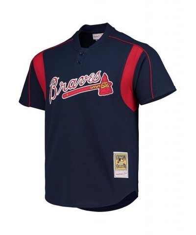 Men's Greg Maddux Navy Atlanta Braves Cooperstown Collection Batting Practice Jersey $42.00 Jersey