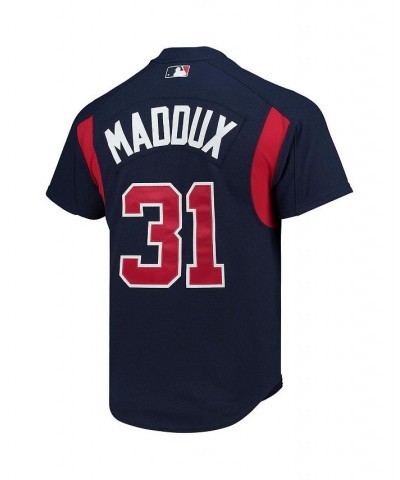 Men's Greg Maddux Navy Atlanta Braves Cooperstown Collection Batting Practice Jersey $42.00 Jersey