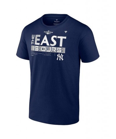 Men's Branded Navy New York Yankees 2022 AL East Division Champions Locker Room Big and Tall T-shirt $28.80 T-Shirts